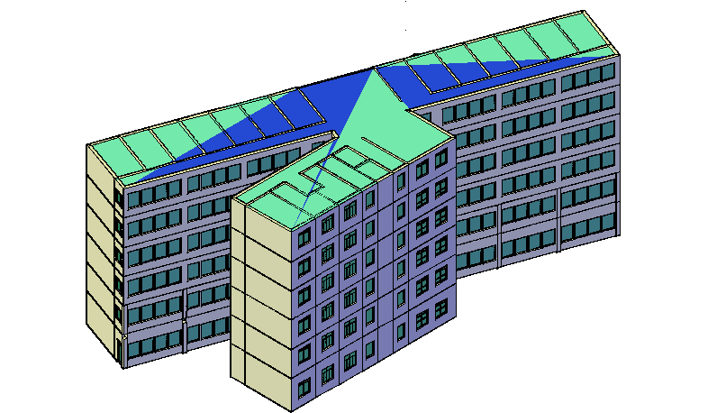土木工程毕业设计 五层办公楼建筑结构设计 附图